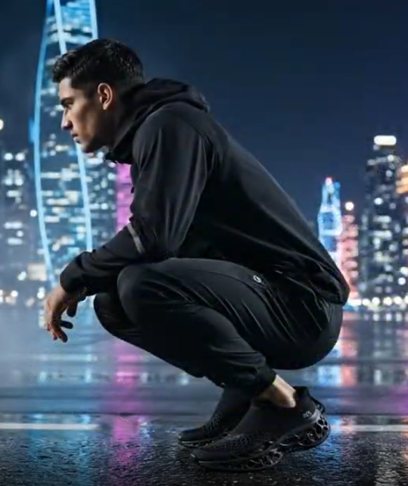 Glacier Neon Precision Stride